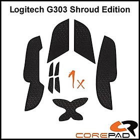 Mua Bộ grip tape Corepad Soft Grips - Logitech G303 Shroud Edition - Hàng Chính Hãng