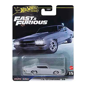 Đồ Chơi Siêu Xe Premium Fast&Furious 1970 Chevelle SS (Red) HOT WHEELS JBL94/HNW46
