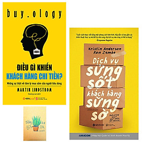 Combo Điều Gì Khiến Khách Hàng Chi Tiền? và Dịch Vụ Sửng Sốt Khách Hàng Sững Sờ ( Tặng Kèm Sổ Tay )