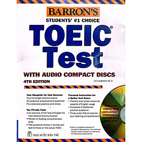 Barron's Toeic Test (Sách + 3CD) (4th Edition)