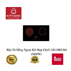 Mua Bếp Từ Hồng Ngoại Kết Hợp Chef s EH-MIX366 (3600W) - Hàng chính hãng