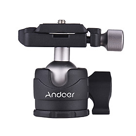 Đầu Nối Máy Ảnh Mini Xoay 360 Độ Andoer Cho Máy Ảnh DSLR Canon/Sony/iPhone X 8 7 6S Plus/Samsung/Galaxy/Gopro Hero 6/5/4/3 +