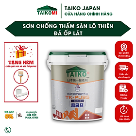 1 Kg Sơn Chống Thấm PU (Polyurethane) TAIKOMI PU95 - Chống Thấm Sàn Lộ Thiên Đã Ốp Lát Đi Lại Nhiều