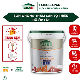 Mua 18 Kg Sơn Chống Thấm PU (Polyurethane) TAIKOMI PU95 - Chống Thấm Sàn Lộ Thiên Đã Ốp Lát Đi Lại Nhiều