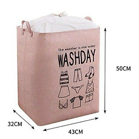 Túi Đựng Quần Áo, Giỏ Đựng Quần Áo, Sọt Vải Đựng Đồ Đa Năng