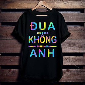 Áo thun TAY NGẮN phản quang 7 màu Đua không Anh