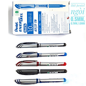 Bút bi nước pentel nhật bản ngòi 0.5mm, 0.7,1.0mm BLN55,BL57,BL60. 1 cái