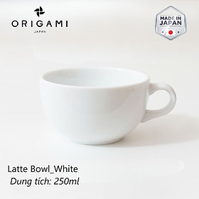 New 2024 Ly sứ Origami Latte Bowl 250ml uống trà cà phê