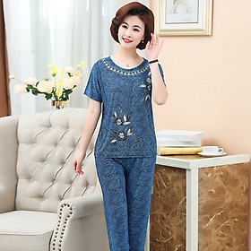 Đồ bộ trung niên mặc nhà cho bà cho mẹ