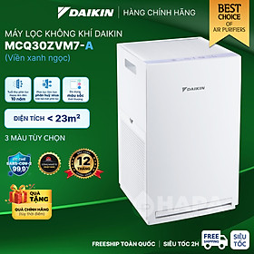Mua Máy Lọc Không Khí DAIKIN MCQ30ZVM7-A/G/P 3 Màu Tùy Chọn  Công nghệ HEPA - Hàng Chính Hãng DAIKIN