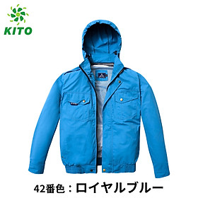 Áo rời của Áo Điều Hòa KITO có mũ,chất vải 100% Cotton,chống tia UV ( Áo không quạt )