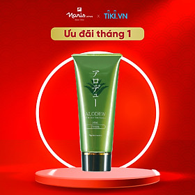 Sữa rửa mặt hỗ trợ trị mụn chiết xuất Lô Hội Naris Cosmetic Alodew Mild Foam (100g) – Hàng Chính Hãng