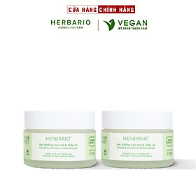 COMBO 2 Gel dưỡng rau má & diếp cá Herbario 30ml thuần chay