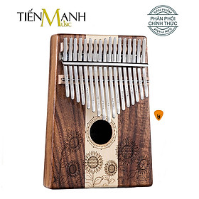 Đàn Kalimba 17 Phím Hluru KT (Gỗ Koa, Maple) Hàng Chính Hãng - Kèm Móng Gẩy DreamMaker