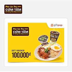 Giftpop e-Voucher - Phiếu Quà Tặng Phúc Lộc Thọ 100K