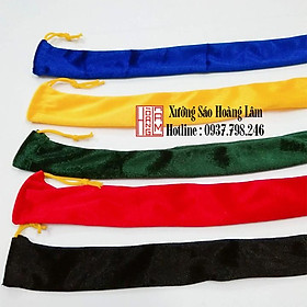 Mua Túi nhung đựng sáo trúc 50 cm đến 60 cm - ĐỦ MÀU