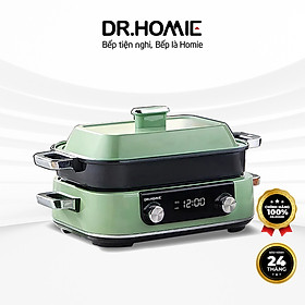 Mua  Hàng Chính Hãng  Bếp Nấu Đa Chức Năng Công Suất Cao DrHomie EH15 - Dung Tích Lớn Với Phiên Bản Nâng Cấp