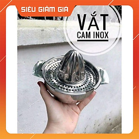 Mua Vắt cam inox + nhựa vắt cam tiện dụng làm bằng inox 304 để có những cốc nước cam thơm ngon