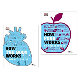 Download sách Combo Sách Chăm Sóc Sức Khỏe Hay : How The Body Works - Hiểu Biết Về Cơ Thể + How Food Works - Hiểu Biết Về Thức Ăn ( Tặng Kèm Postcard HAPPY LIFE )