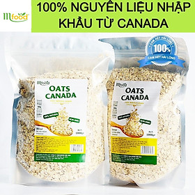 Yến Mạch Tươi Canada Nguyên Chất túi 1kg  Nguyên Hạt