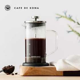 Mua Bình pha French Press thuỷ tinh CAFE DE KONA