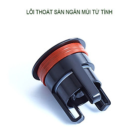 Lõi ngăn mùi thoát sàn từ tính thông minh S1008, một chiều, bằng nhựa ABS