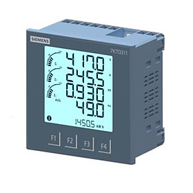 Đồng hồ điện đa năng loại gắn mặt tủ Siemens 7KT0311