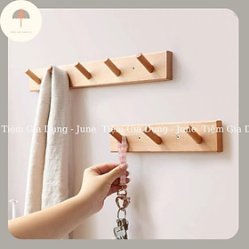 Mua Giá gỗ treo quần áo đẹp  kệ trang trí decor phòng ngủ móc treo quần áo