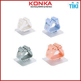 Mua Kẹp giữ chổi treo cây lau nhà Cicico H736 móc giữ chổi dán tường siêu chắc chịu lực tốt