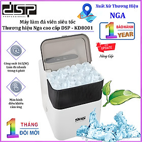 Mua BẢO HÀNH 12 THÁNG - Máy làm đá viên siêu tốc  chỉ trong 6 phút. Thương hiệu Nga cao cấp DSP - KD8001