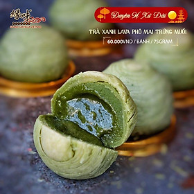 Bánh Ngàn Lớp Trà Xanh Lava Phô Mai Trứng Muối