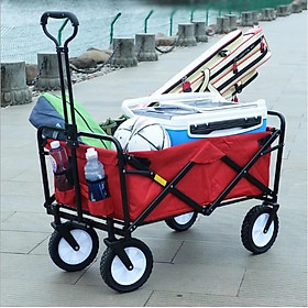 Mua Hot - Xe đẩy hành lý xếp gọn tải trọng 150kg - Home and Garden