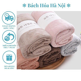 Mua Khăn Tắm Lông Cừu Hàn Quốc Cao Cấp 70x140cm Thấm Nước Cực Nhanh