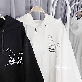 Áo hoodies dây kéo form to y hình cực xinh siêu tôn dáng cho các bạn trẻ TRANG NEMO