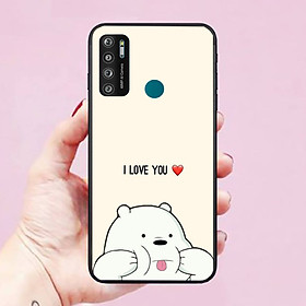 Ốp lưng điện thoại dành cho VSMART Live 4 hình Gấu Bears Dễ Thương Mẫu 09