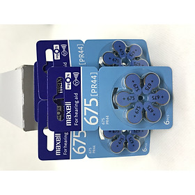 Mua Vĩ 6 viên pin Maxell PR44 (Pin 675)