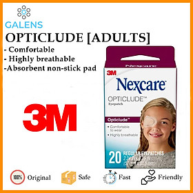 Băng Keo Dán Mắt Loại Phổ Thông 81mm x 57.5mm 3M - Nexcare - 1539 (4g)