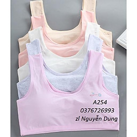 Bra/Áo Lá Học Sinh Cotton HAPPY EVERY GIRLS Mút Mỏng (A254). Hàng Loại Đẹp