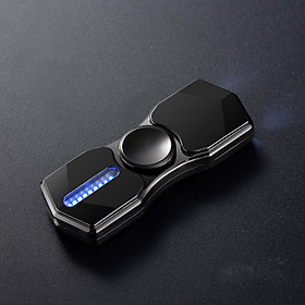 Mua Hột Quẹt Bật Lửa Hồng Ngoại Kiêm Đèn Pin Sạc Điện USB Kiểu Dáng Spinner Tạo 12 Hiệu Ứng Đèn Led - Video Review