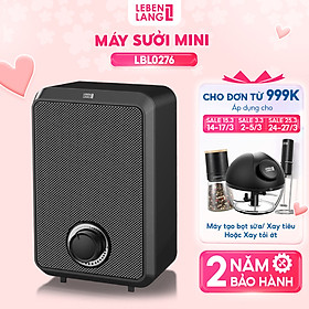 Máy sưởi mini để bàn Lebenlang LBL0276, công suất 600W, làm ấm góc rộng, nóng nhanh, nhỏ gọn tiện lợi, bảo hành 2 năm - hàng chính hãng