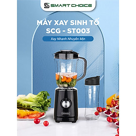 Mua Máy Xay Sinh Tố SmartChoice SCG-ST003 Hàng Chính Hãng  Máy Xay Hoa Quả 300W 1000ml Đầu Cắt 3 Chiều