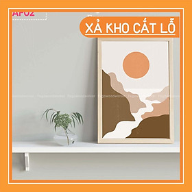 Mua SIÊU ĐẸP Tranh treo tường khung gỗ trang trí nhà cửa A3  A4  A5/ Khung tranh decor phòng phong cách nghệ thuật Siêu rẻ
