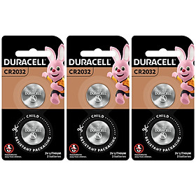 Mua Combo 6 viên Pin đồng xu Duracell Lithium 2032 (2 viên/ vỉ x 3 vỉ) - O000019
