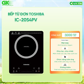 Bếp từ Toshiba IC-20S4PV - Hàng chính hãng