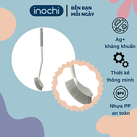 Mua Chổi cọ vệ sinh toilet/ bồn cầu đầu cong Kirei chính hãng inochi  tiêu chuẩn Nhật Bản