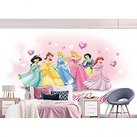 Mua Tranh dán tường 3D 6 nàng công chúa TB50