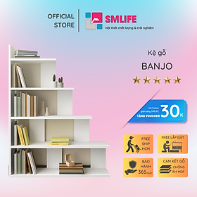 Kệ sách hiện đại thiết kế sang trọng SMLIFE Banjo