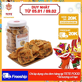 Cơm Cháy TeTeFood Hương Vị Miền Núi Tây Nguyên 500 gram