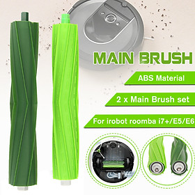 2PCS Main Roller Brush Replace For iRobot Roomba i7+ E5 E6 Vacuum Cleaner Parts
