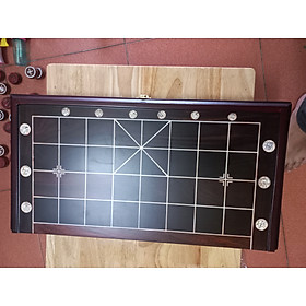 Bàn cờ tướng gỗ trắc không quân kt 50×50×3cm